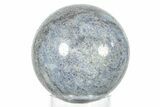 Polished Dumortierite Sphere - Madagascar #253284-1